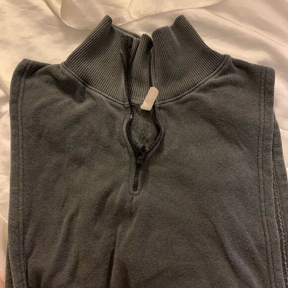 Free People Movement 1/4 zip muscle tee sleeveless sweat top Sz XS - Picture 3 of 9